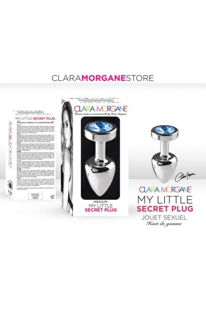 Plug bijou my little secret plug - BLEU - M - Love Shop Avenue