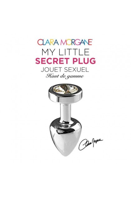 Plug bijou my little secret plug - BLANC - L - Love Shop Avenue