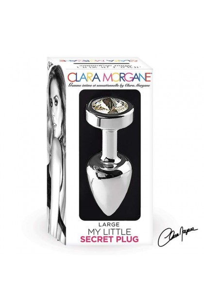 Plug bijou my little secret plug - BLANC - L - Love Shop Avenue