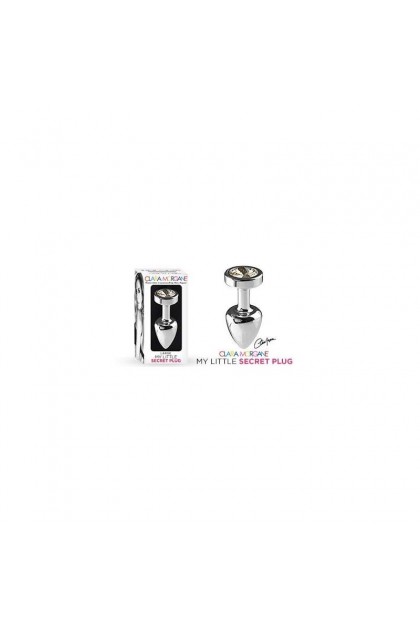 Plug bijou my little secret plug - BLANC - L - Love Shop Avenue