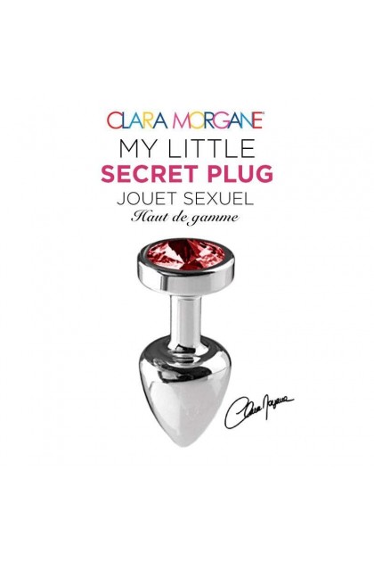 Plug bijou my little secret plug - ROUGE - L - Love Shop Avenue