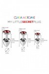 Plug bijou my little secret plug - ROUGE - L - Love Shop Avenue