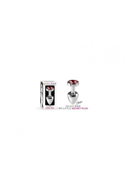 Plug bijou my little secret plug - ROUGE - L - Love Shop Avenue