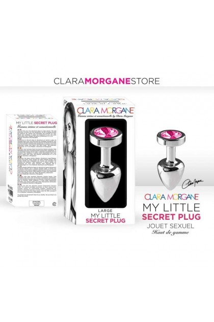 Plug bijou my little secret plug - ROSE - L - Love Shop Avenue