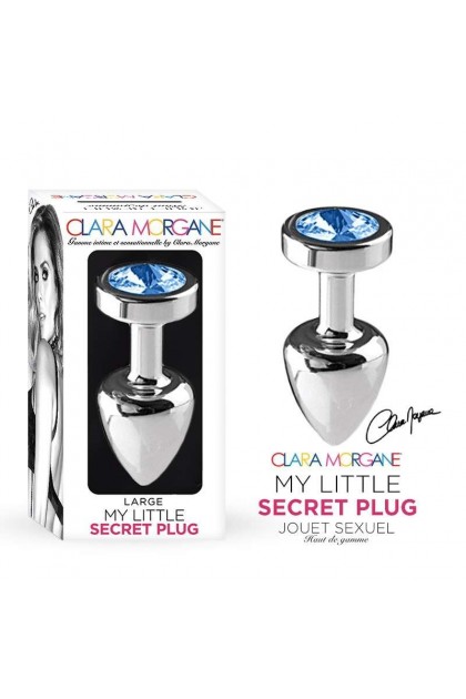 Plug bijou my little secret plug - BLEU - L - Love Shop Avenue