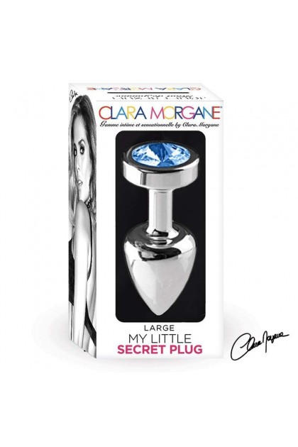 Plug bijou my little secret plug - BLEU - L - Love Shop Avenue