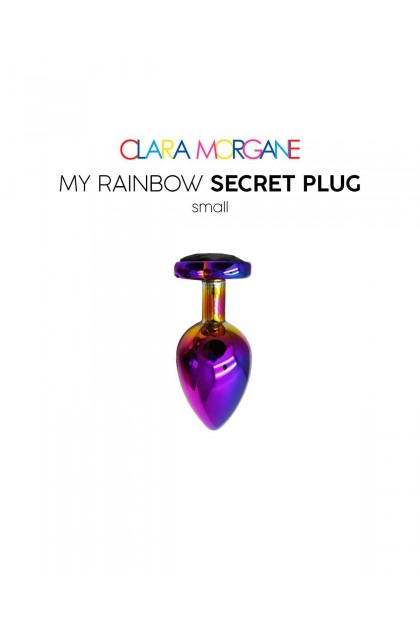 Plug bijou my little rainbow secret plug - S - Love Shop Avenue