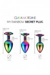 Plug bijou my little rainbow secret plug - S - Love Shop Avenue