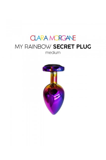 Plug bijou my little rainbow secret plug - M - Love Shop Avenue