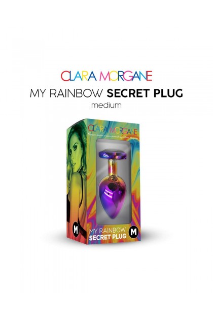 Plug bijou my little rainbow secret plug - M - Love Shop Avenue