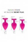 Plug bijou my silicone secret plug - ROSE - M - Love Shop Avenue