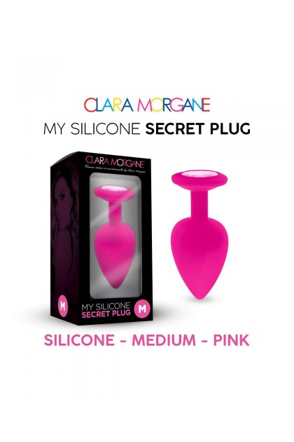 Plug bijou my silicone secret plug - ROSE - M - Love Shop Avenue
