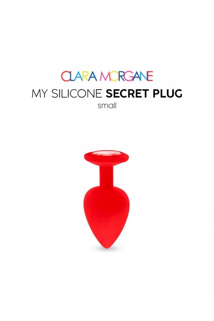 Plug bijou my silicone secret plug - ROUGE - S - Love Shop Avenue