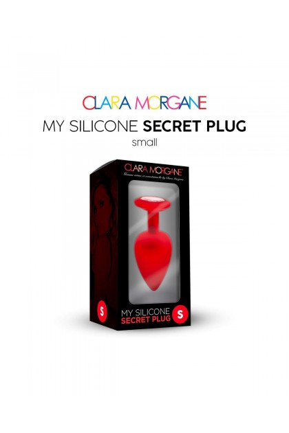 Plug bijou my silicone secret plug - ROUGE - S - Love Shop Avenue
