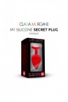 Plug bijou my silicone secret plug - ROUGE - M - Love Shop Avenue