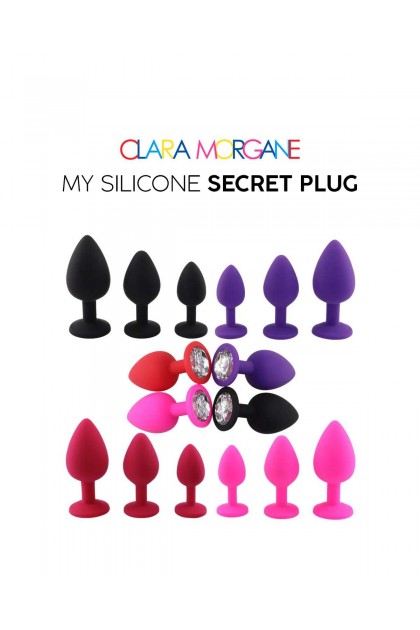 Plug bijou my silicone secret plug - ROUGE - M - Love Shop Avenue