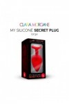 Plug bijou my silicone secret plug - ROUGE - L - Love Shop Avenue