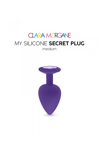 Plug bijou my silicone secret plug - VIOLET - M - Love Shop Avenue