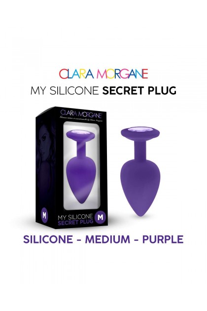 Plug bijou my silicone secret plug - VIOLET - M - Love Shop Avenue