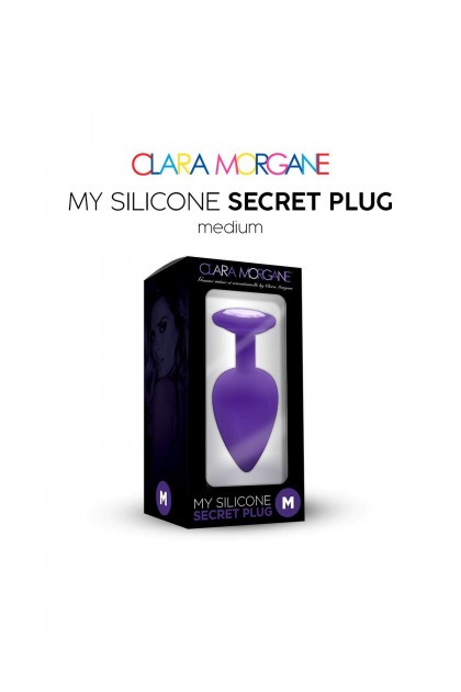 Plug bijou my silicone secret plug - VIOLET - M - Love Shop Avenue