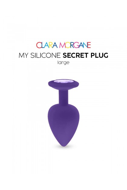Plug bijou my silicone secret plug - VIOLET - L - Love Shop Avenue