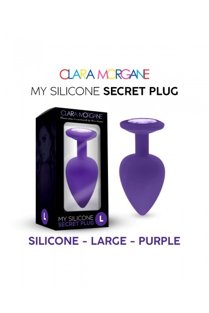 Plug bijou my silicone secret plug - VIOLET - L - Love Shop Avenue