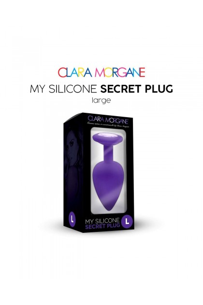 Plug bijou my silicone secret plug - VIOLET - L - Love Shop Avenue