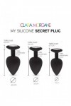 Plug bijou my silicone secret plug - NOIR - S - Love Shop Avenue