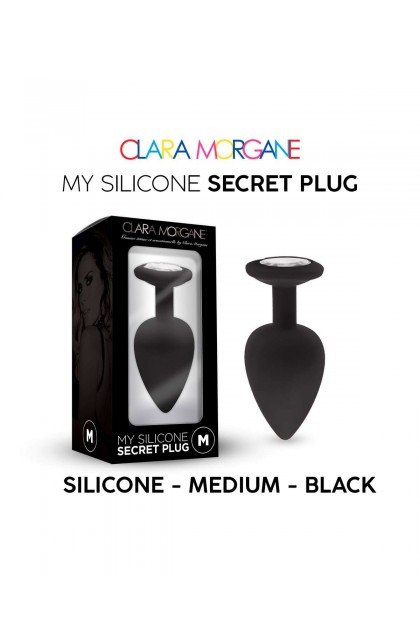 Plug bijou my silicone secret plug - NOIR - M - Love Shop Avenue