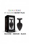 Plug bijou my silicone secret plug - NOIR - M - Love Shop Avenue