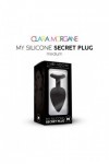 Plug bijou my silicone secret plug - NOIR - M - Love Shop Avenue