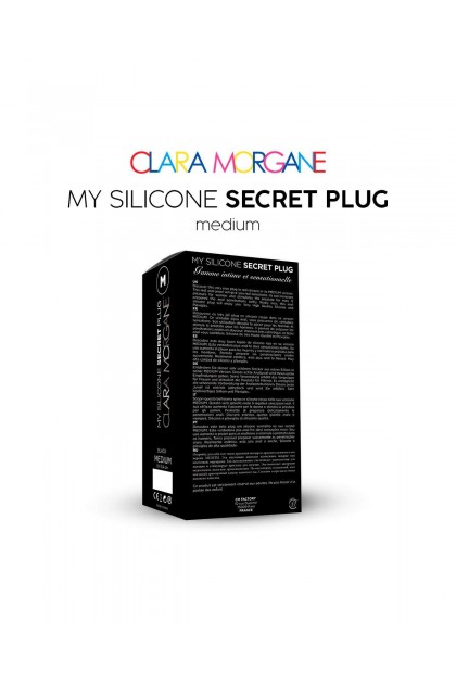 Plug bijou my silicone secret plug - NOIR - M - Love Shop Avenue