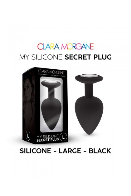 Plug bijou my silicone secret plug - NOIR - L - Love Shop Avenue