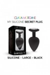 Plug bijou my silicone secret plug - NOIR - L - Love Shop Avenue