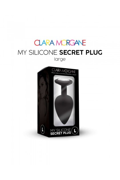 Plug bijou my silicone secret plug - NOIR - L - Love Shop Avenue