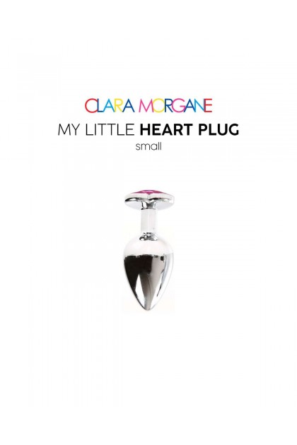 Plug bijou my little heart plug - ROSE - S - Love Shop Avenue