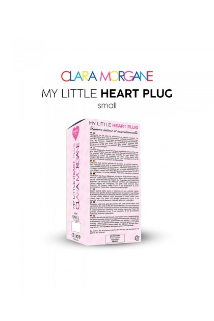 Plug bijou my little heart plug - ROSE - S - Love Shop Avenue