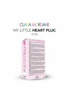 Plug bijou my little heart plug - ROSE - S - Love Shop Avenue
