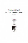 Plug bijou my little heart plug - ROSE - M - Love Shop Avenue