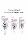 Plug bijou my beehive secret plug - ROSE - L - Love Shop Avenue