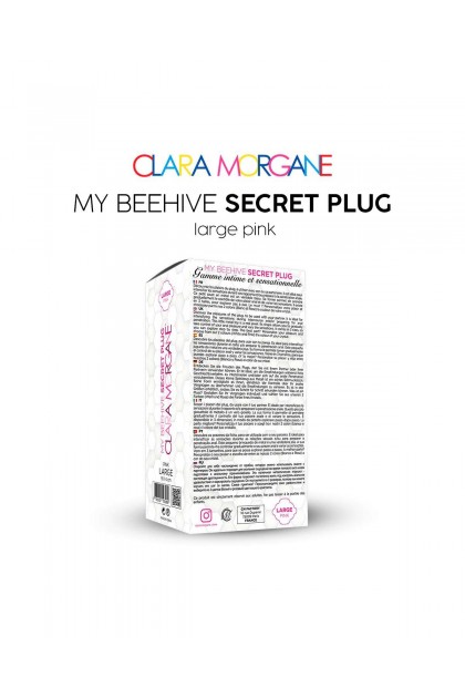 Plug bijou my beehive secret plug - ROSE - L - Love Shop Avenue