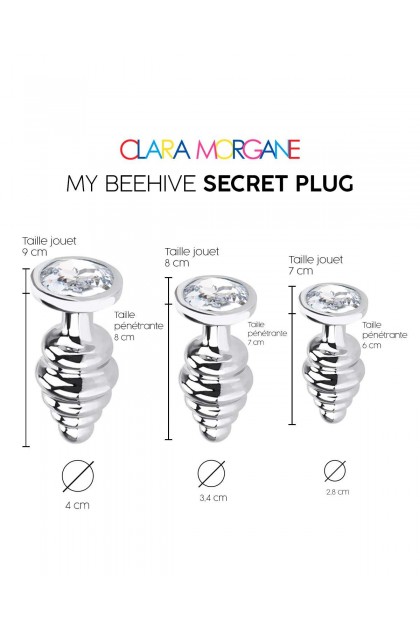 Plug bijou my beehive secret plug - BLANC - S - Love Shop Avenue