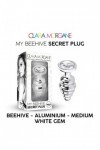 Plug bijou my beehive secret plug - BLANC - M - Love Shop Avenue