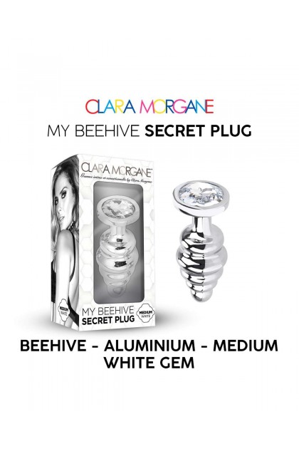 Plug bijou my beehive secret plug - BLANC - M - Love Shop Avenue