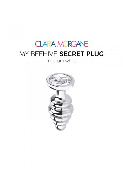 Plug bijou my beehive secret plug - BLANC - M - Love Shop Avenue