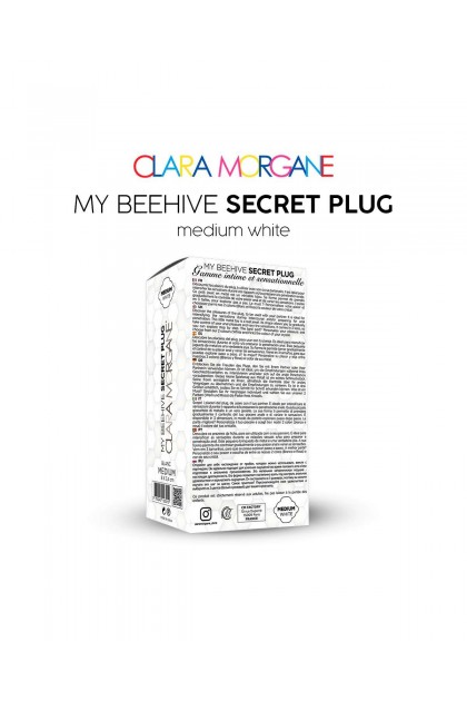 Plug bijou my beehive secret plug - BLANC - M - Love Shop Avenue