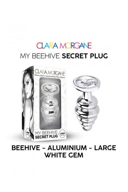 Plug bijou my beehive secret plug - BLANC - L - Love Shop Avenue