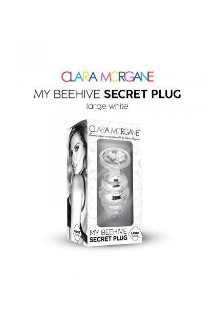 Plug bijou my beehive secret plug - BLANC - L - Love Shop Avenue