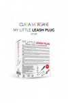 Plug bijou my little leash plug - ROUGE - S - Love Shop Avenue