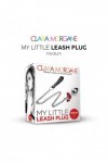 Plug bijou my little leash plug - ROUGE - M - Love Shop Avenue